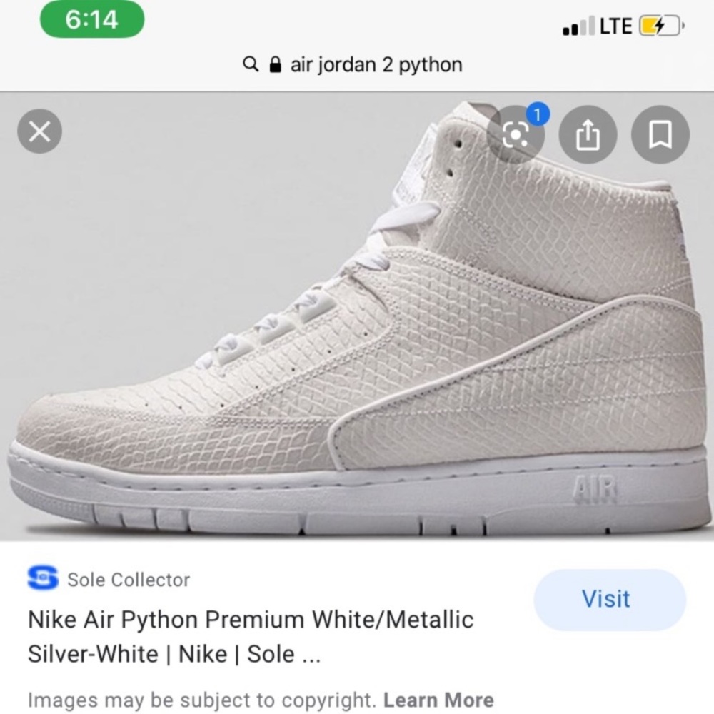 Retro Jordan 2 “Air python”